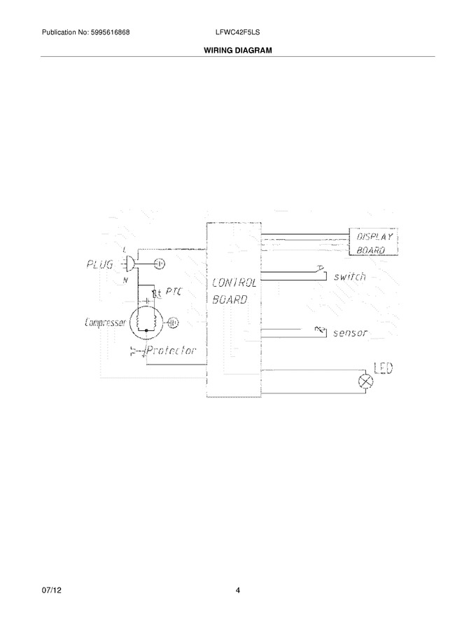 Diagram for LFWC42F5LS