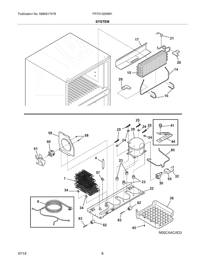 Diagram for FRT21G2NW1