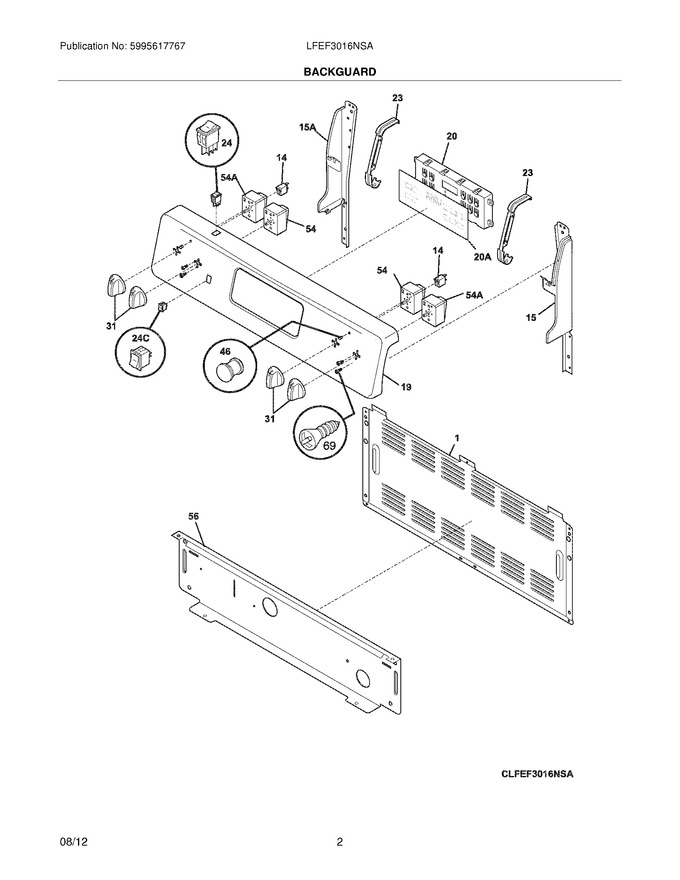 Diagram for LFEF3016NSA