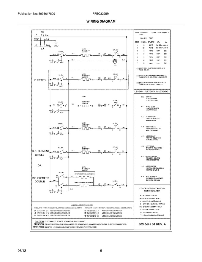 Diagram for FFEC3225MW