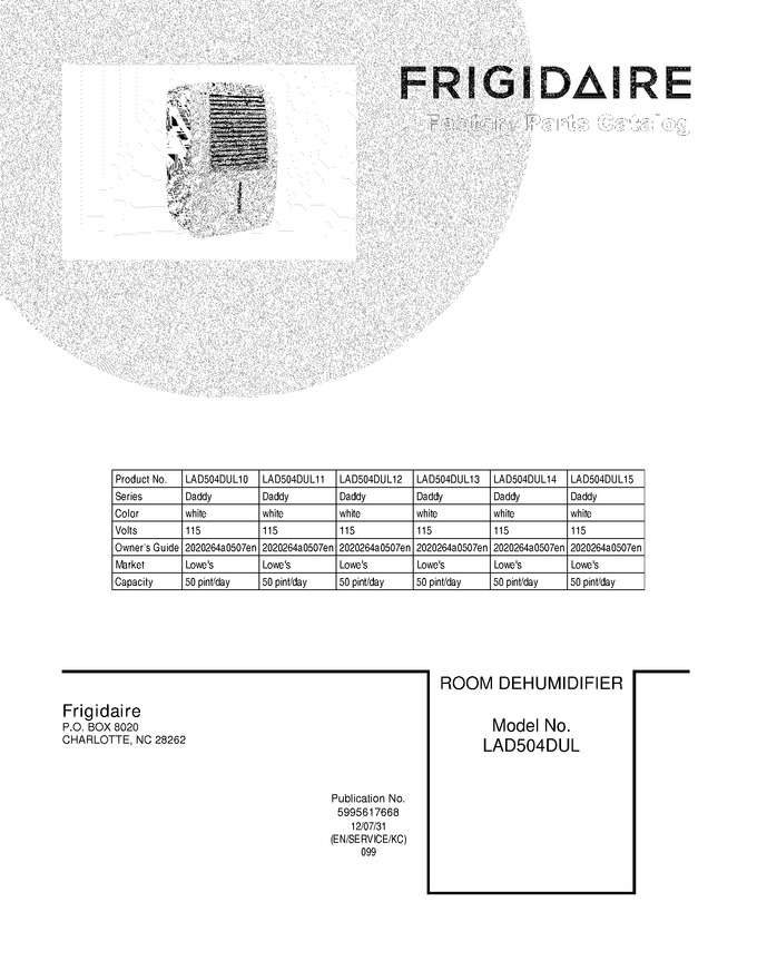 Diagram for LAD504DUL12