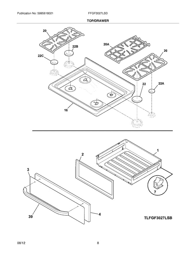 Diagram for FFGF3027LSD