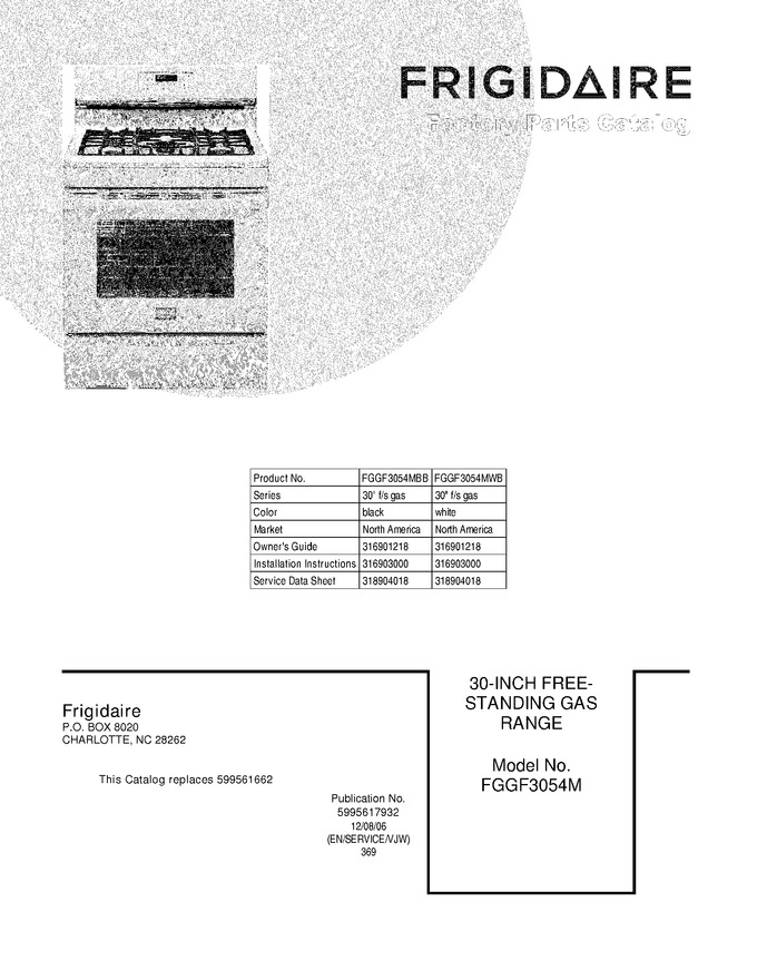 Diagram for FGGF3054MWB