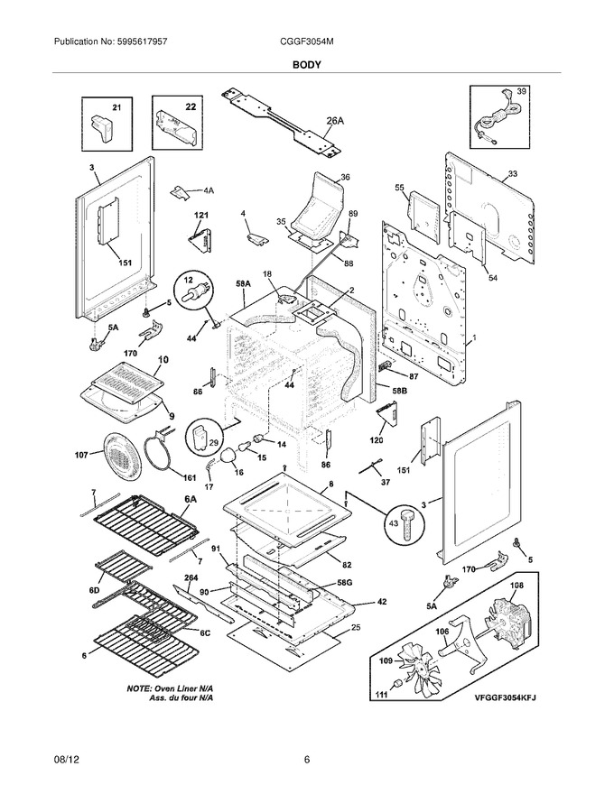 Diagram for CGGF3054MWB