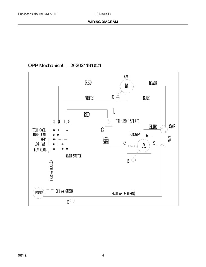 Diagram for LRA050XT733