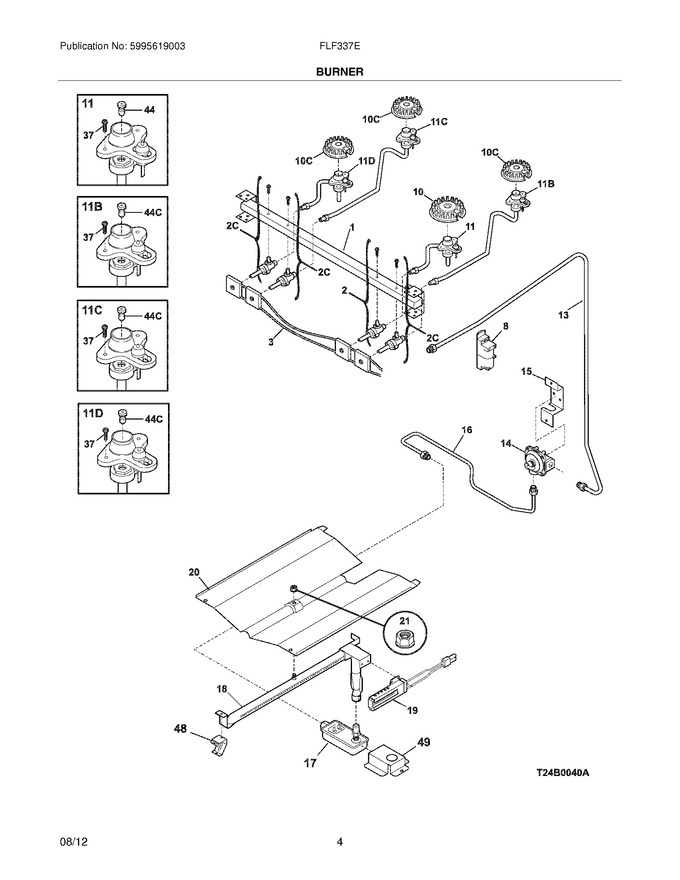 Diagram for FLF337EWH