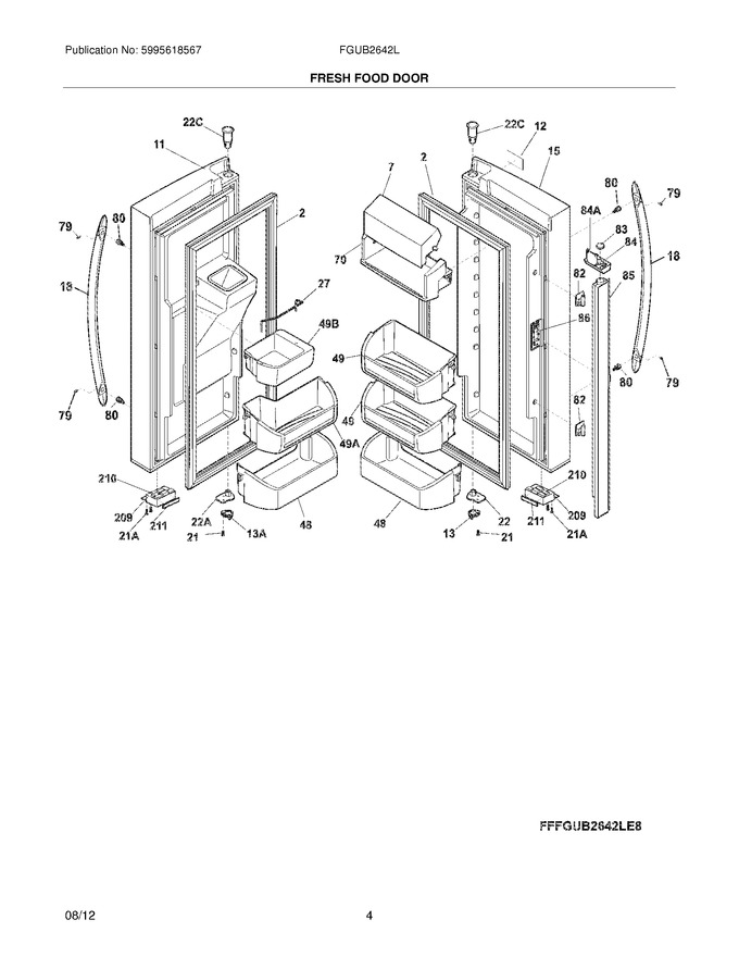Diagram for FGUB2642LE8