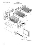 Diagram for 03 - Freezer Drawer, Baskets