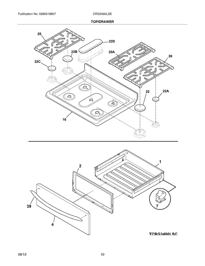 Diagram for CRG3490LSE