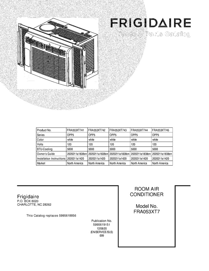 Diagram for FRA053XT741
