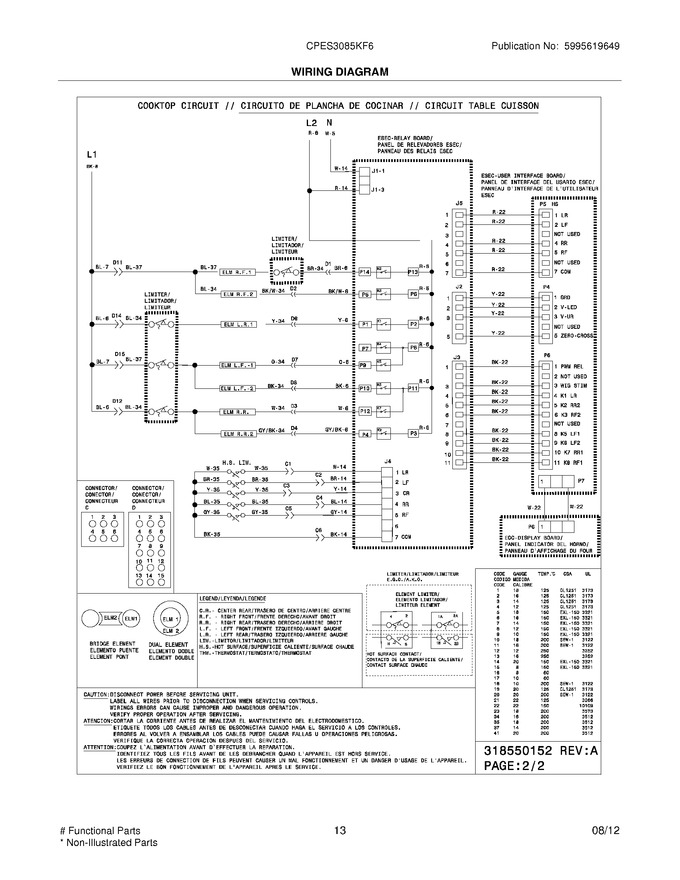 Diagram for CPES3085KF6