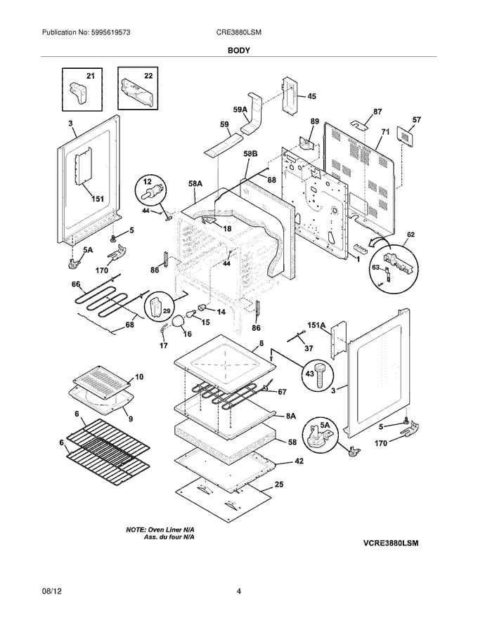 Diagram for CRE3880LSM