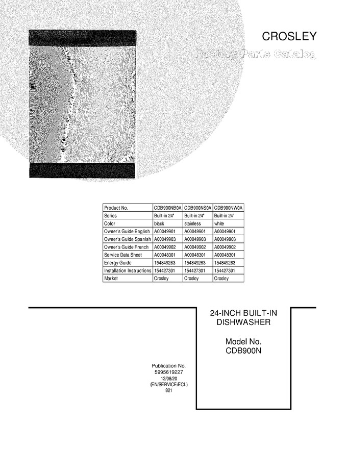 Diagram for CDB900NB0A