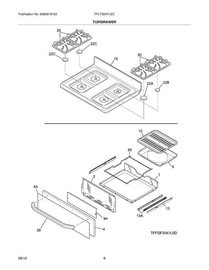 Diagram for FFLF3047LSC