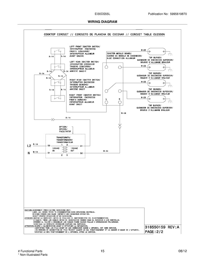 Diagram for EI30DS55LBB