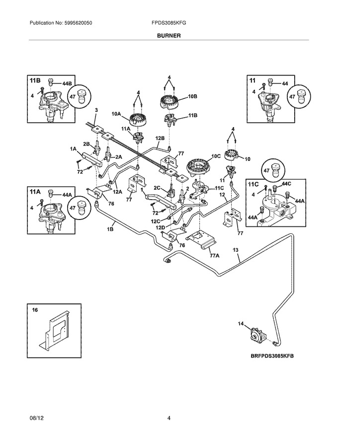 Diagram for FPDS3085KFG