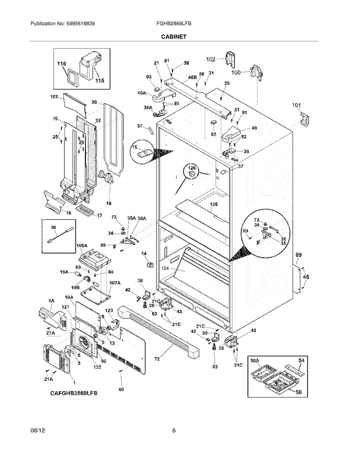 Diagram for FGHB2869LFB
