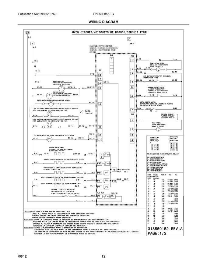 Diagram for FPES3085KFG