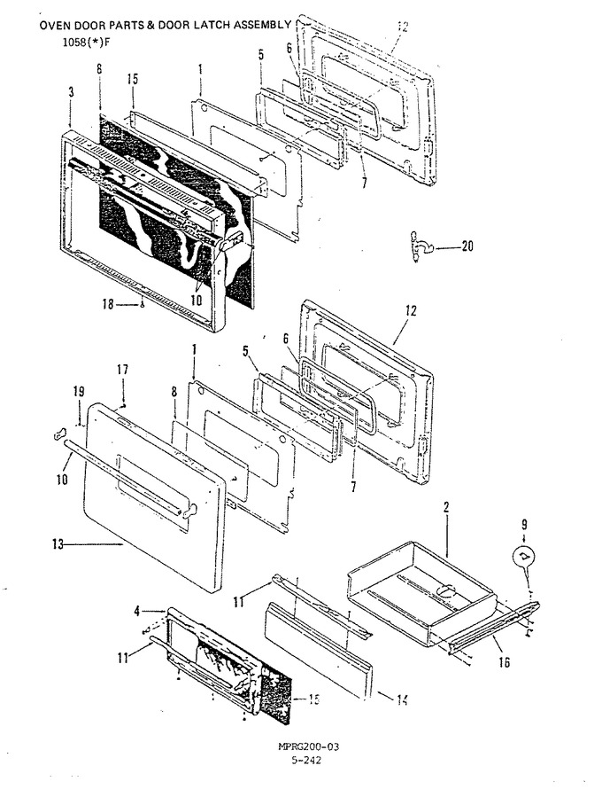 Diagram for 1058WF-CW