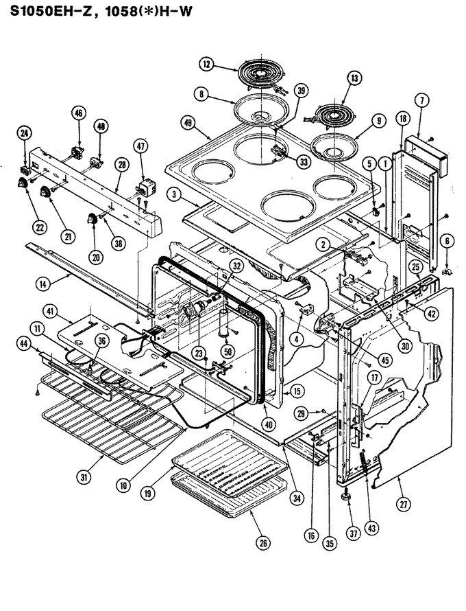 Diagram for S1050EH-Z