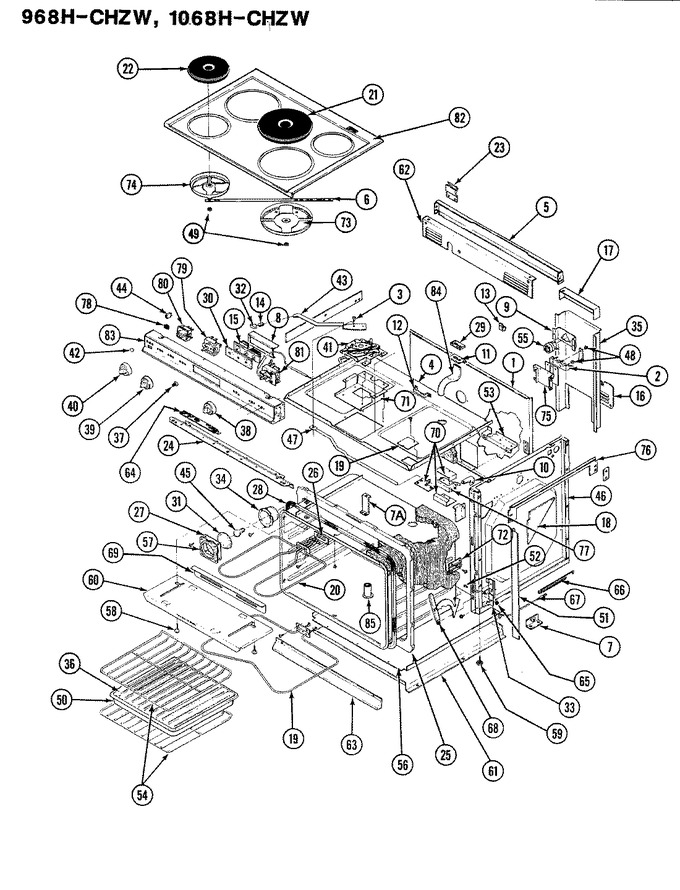 Diagram for 968AH-CHZW