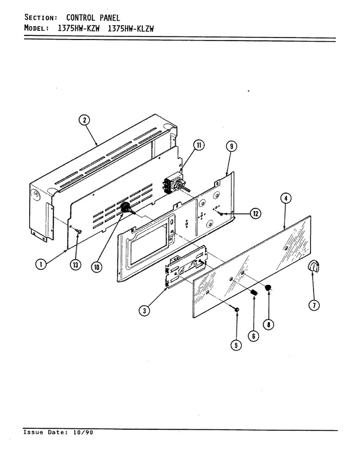 Diagram for 1375HW-KLZW