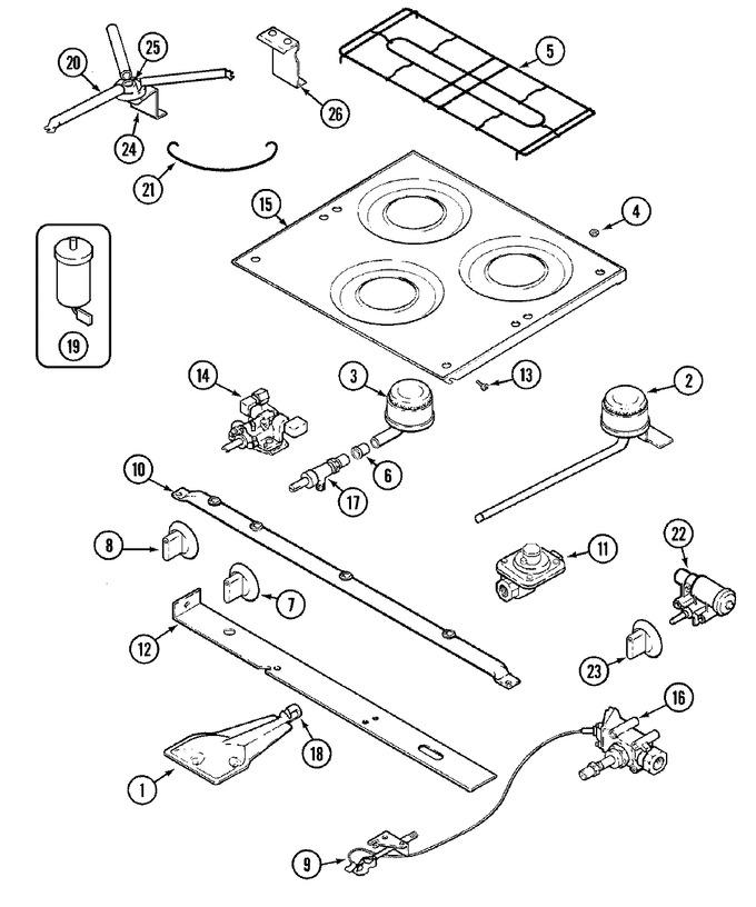Diagram for 16RW-3BK