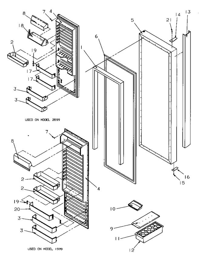 Diagram for 1999W (BOM: P1193906W W)