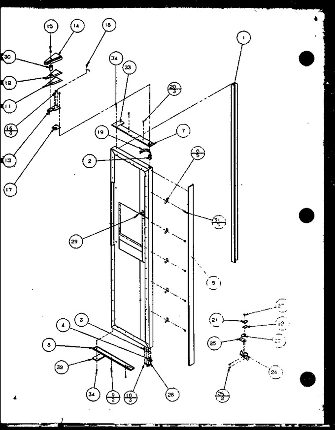 Diagram for 2599CIWA (BOM: P1121501W L)