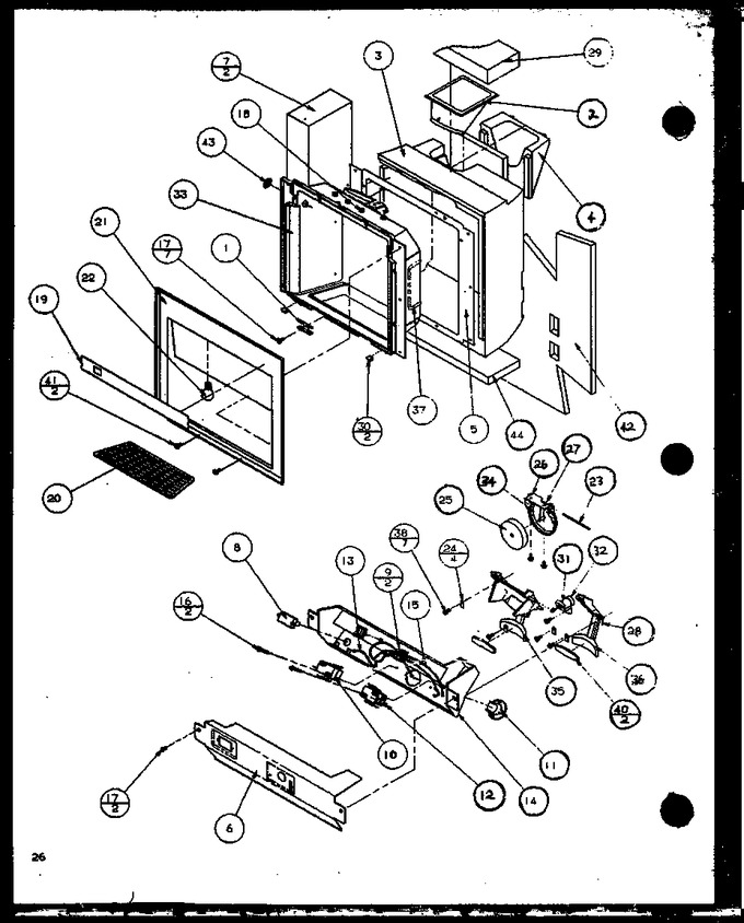 Diagram for 2599CIWA (BOM: P1121501W L)