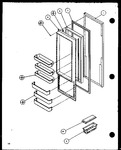 Diagram for 11 - Ref Door