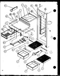 Diagram for 12 - Ref Shelving And Drawers