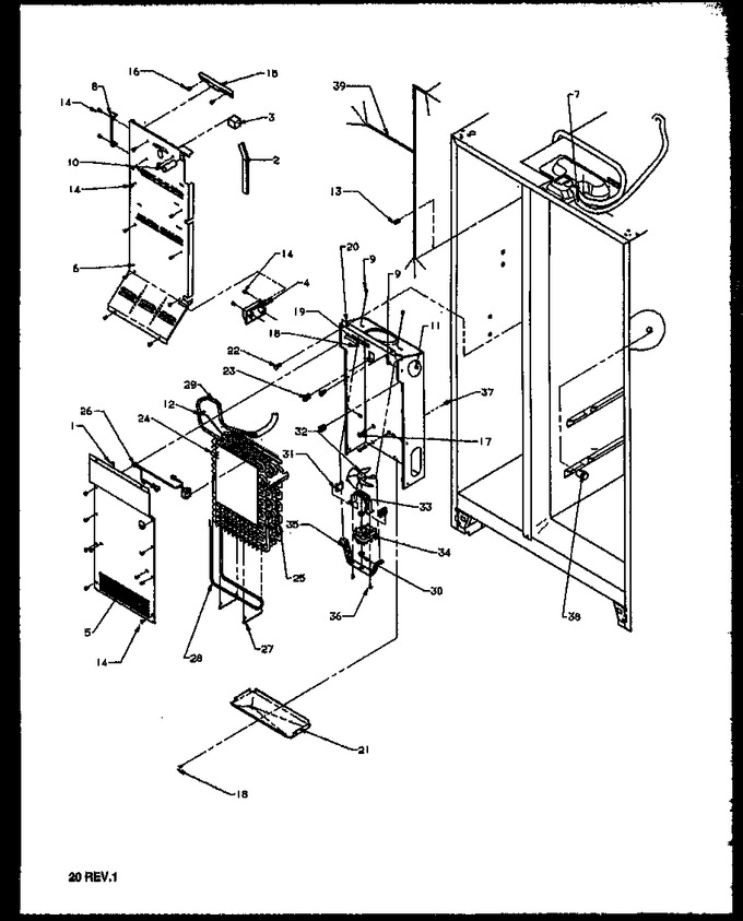 Diagram for 1999CIWEW (BOM: P1171101W W)