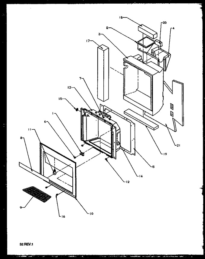 Diagram for 1999CIWEW (BOM: P1171101W W)