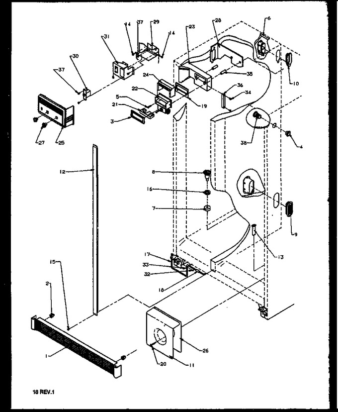 Diagram for 1999CIWEW (BOM: P1171101W W)