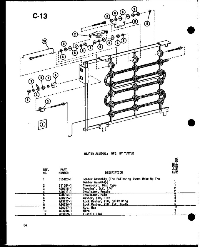Diagram for 624-3JH (BOM: P5472030R)
