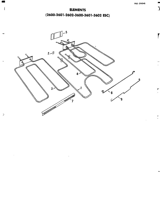 Diagram for 3601ESC