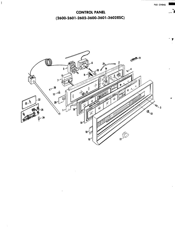 Diagram for 3601ESC