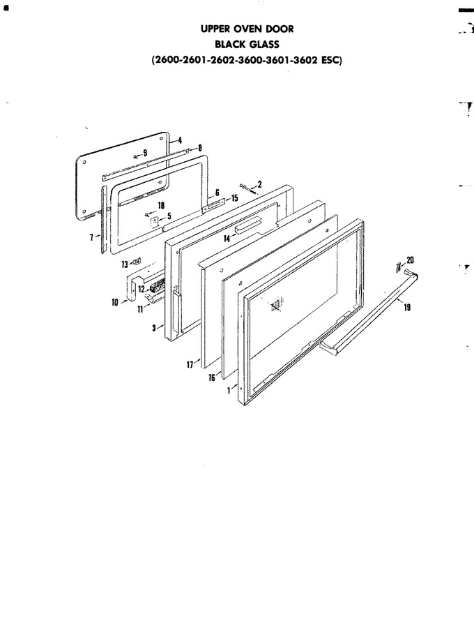 Diagram for 3601ESC