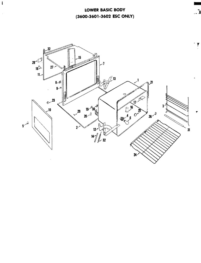 Diagram for 3601ESC