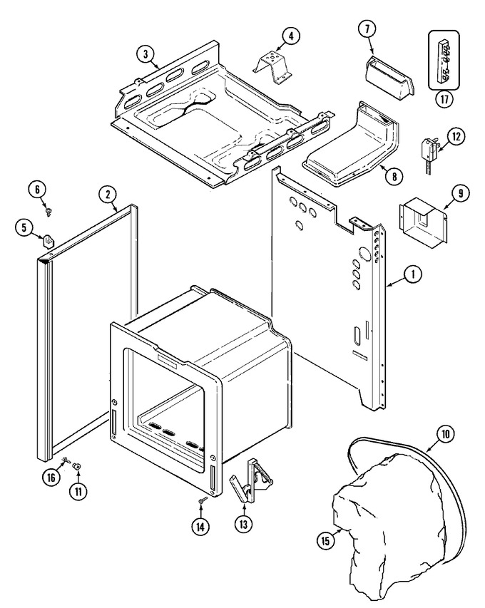 Diagram for GM31211XAW