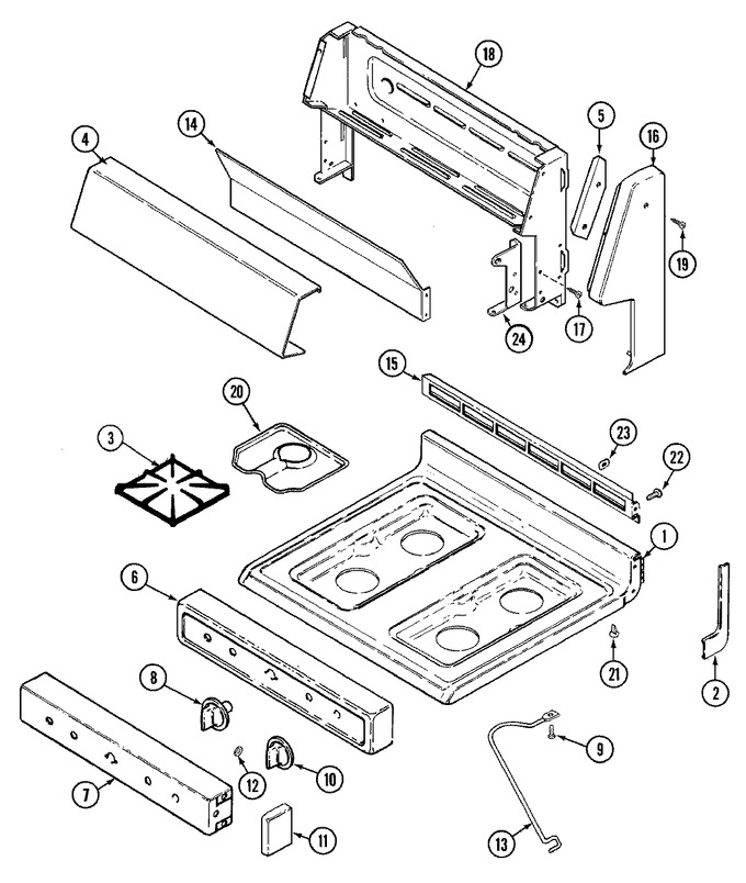Diagram for 3110PRW-K