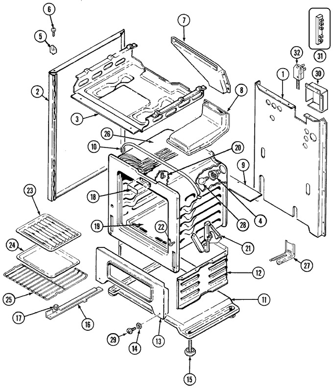 Diagram for 3121WRW