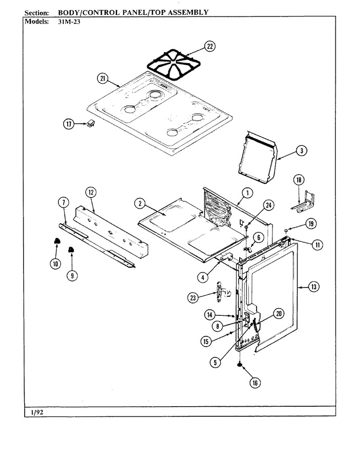 Diagram for 31MA-23KX-ON