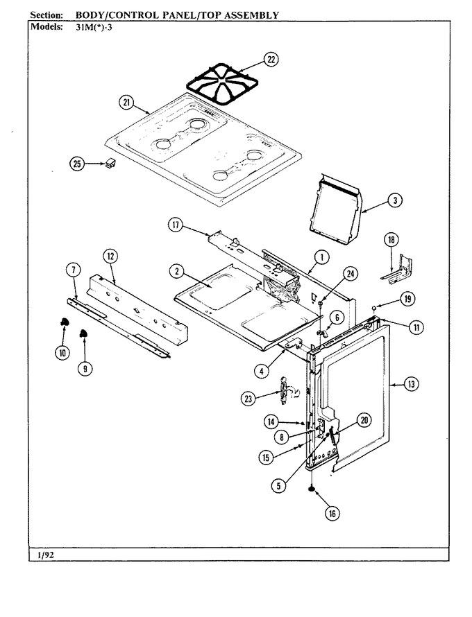 Diagram for 31MN-3KX