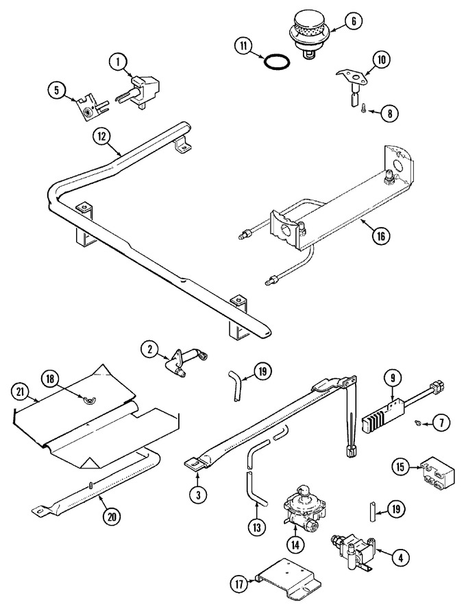Diagram for CRG9800BAM