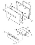 Diagram for 02 - Door/drawer (6500prx)