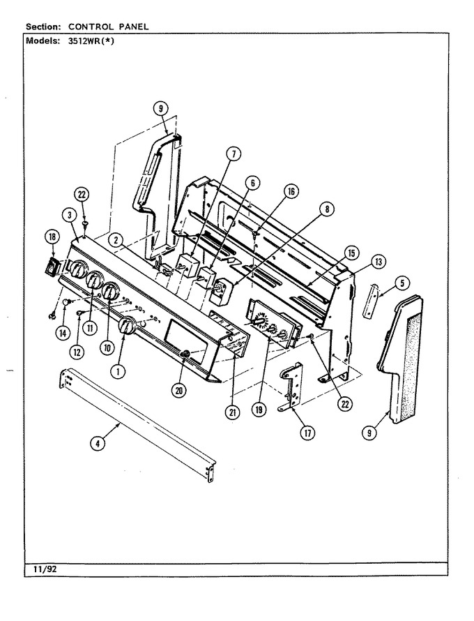 Diagram for 3512WRW