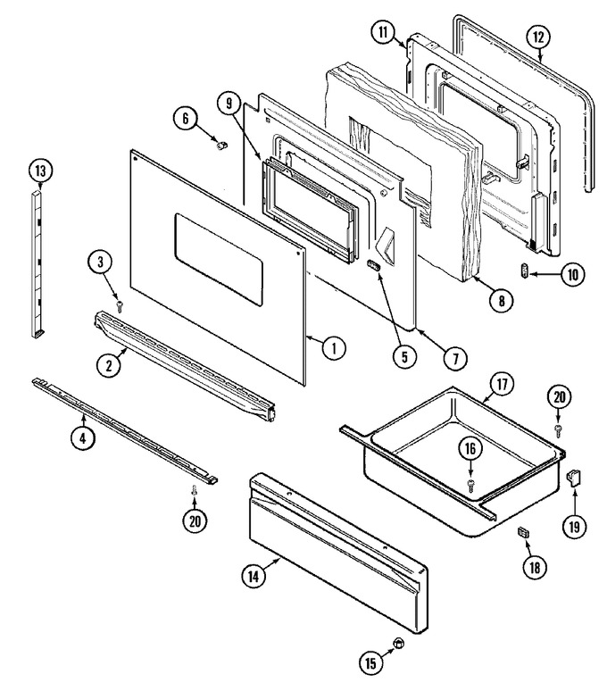 Diagram for 3624XRA