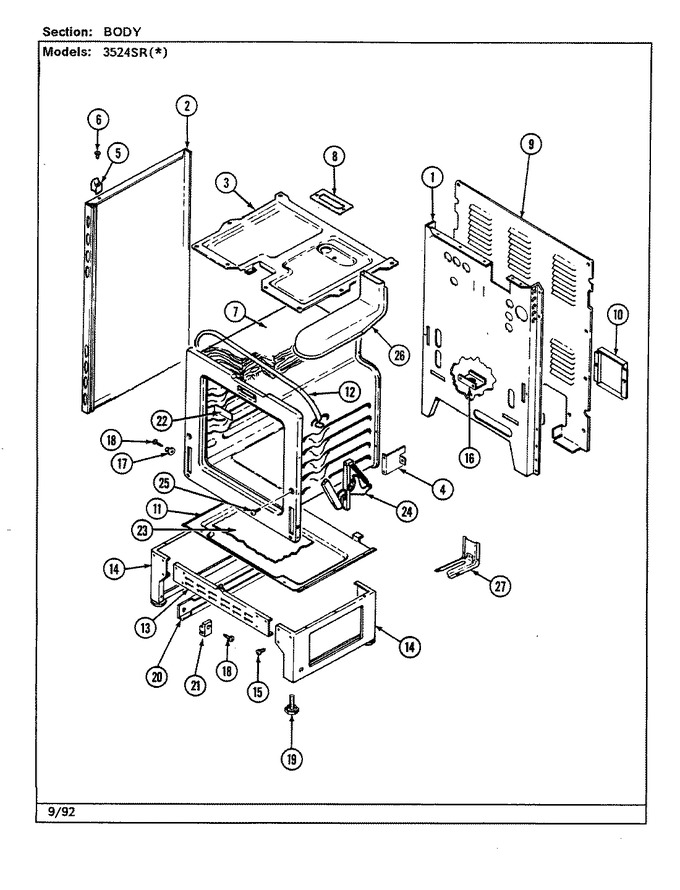 Diagram for 3524SRA